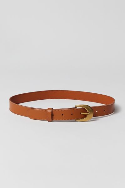 Urban Outfitters Alexa Essential Leather Belt In Brown, Women's At