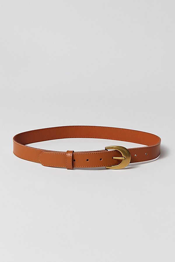 Urban Outfitters Alexa Essential Leather Belt In Brown, Women's At