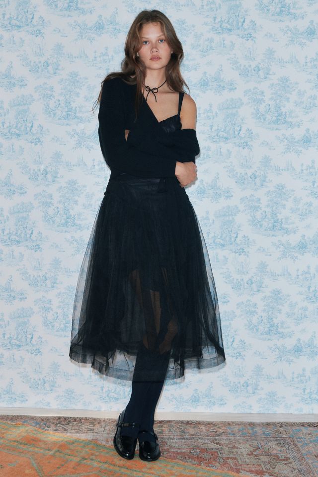 Kimchi Blue Geneva Off-The-Shoulder Sweater #1