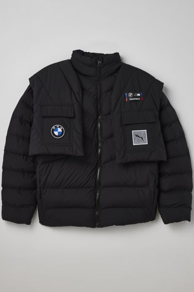 Puma BMW MMS Garage Crew Neck Puffer Jacket | Urban Outfitters