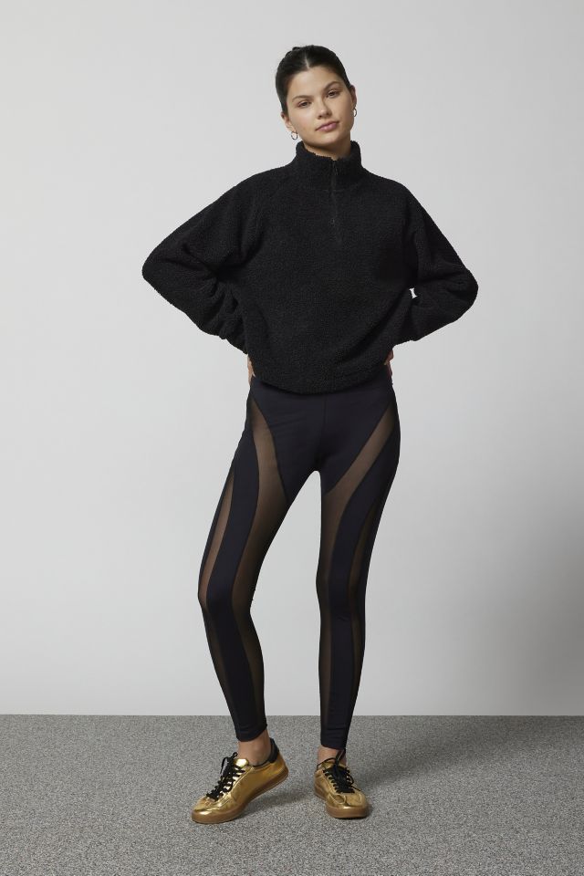 Mesh Panel Legging