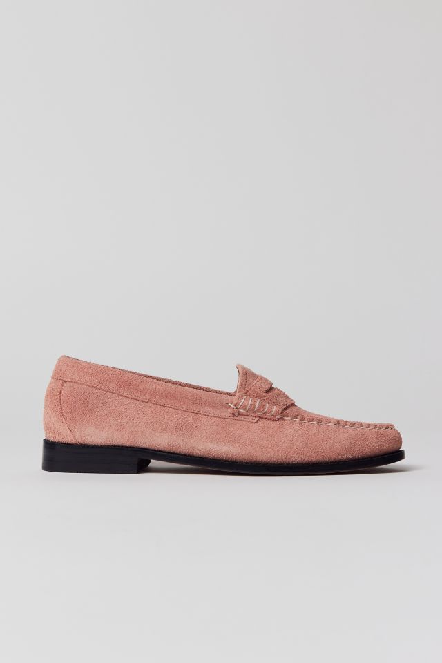 Rund Sindsro utilfredsstillende G.H.BASS Whitney Hairy Suede Weejuns® Loafer | Urban Outfitters