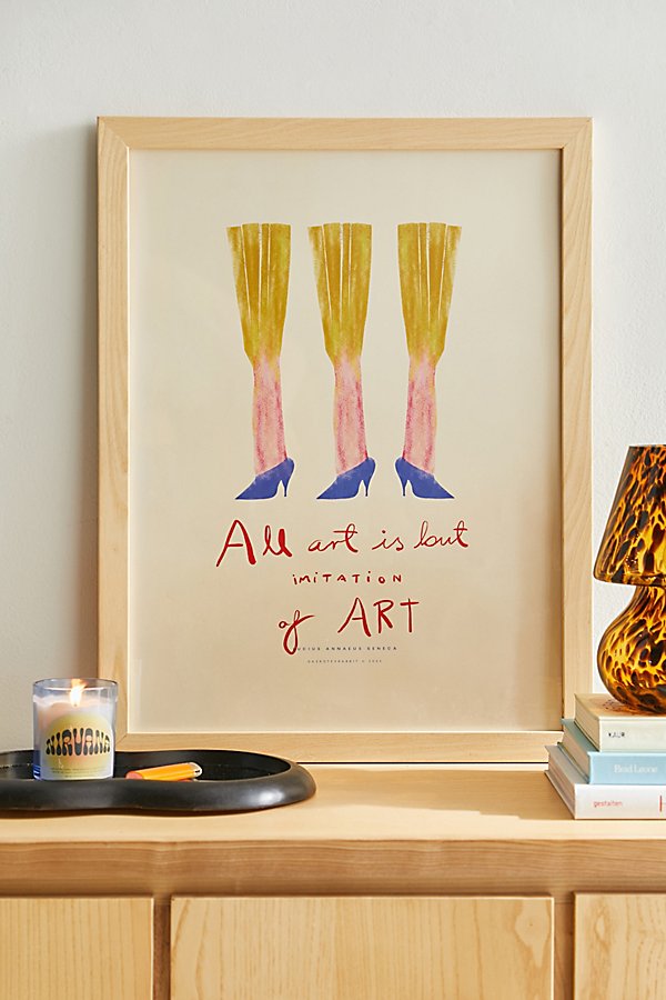 Pstr Studio Das Rotes Rabbit The Legs Art Print At Urban Outfitters
