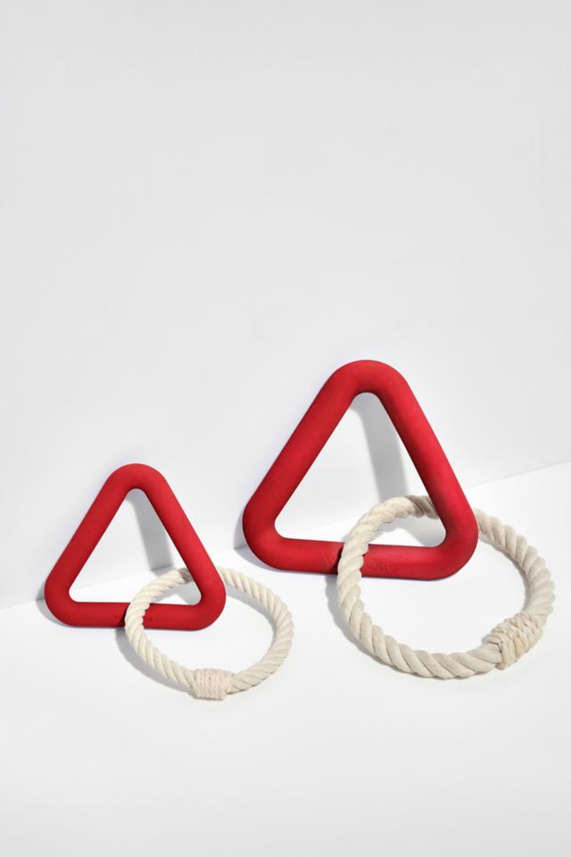 Wild One Triangle Tug Dog Toy #3