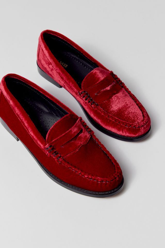 G.H.BASS Whitney Velvet Weejuns® Loafer #4