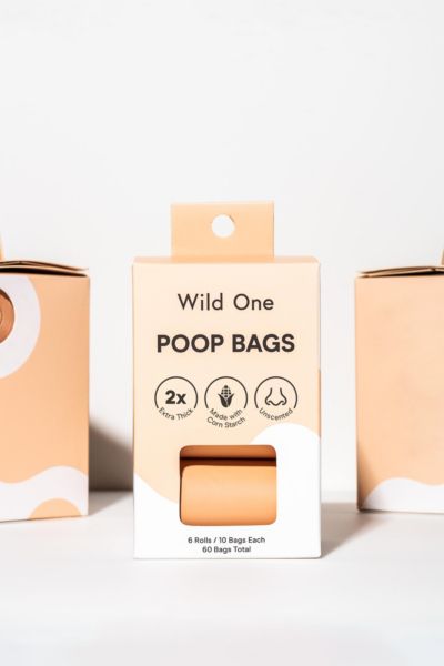 Wild One Dog Poop Bags, 60 Count In Blush At Urban Outfitters In Burgundy