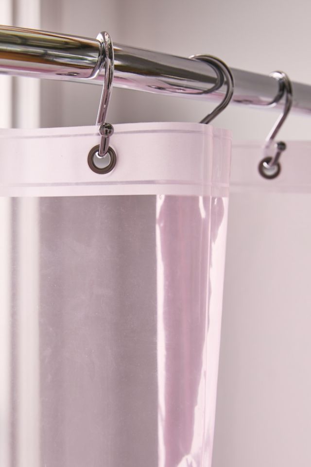 Pop Color PEVA Plastic Shower Curtain #2