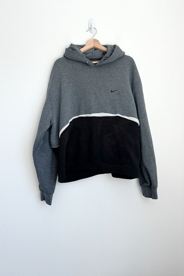 reworked nike hoodie
