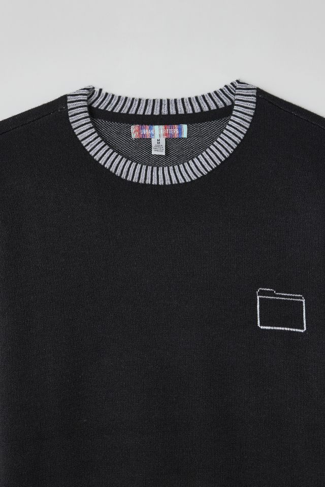 UO Downloads Graphic Crew Neck Sweater #3