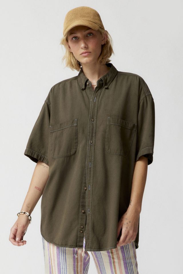 Urban Renewal Remade Overdyed Chambray Shirt #2