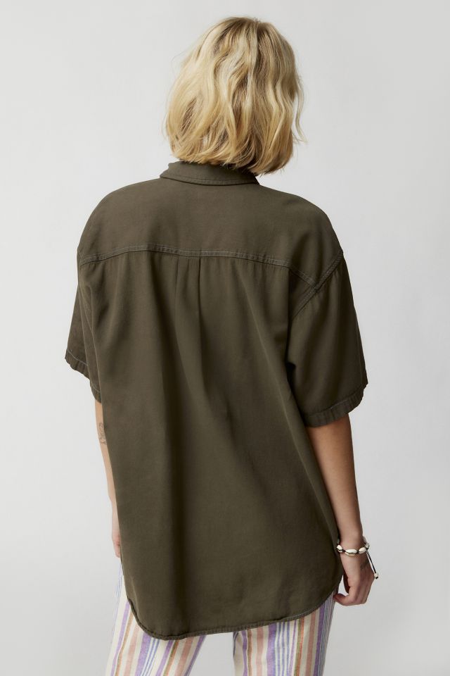 Urban Renewal Remade Overdyed Chambray Shirt #4