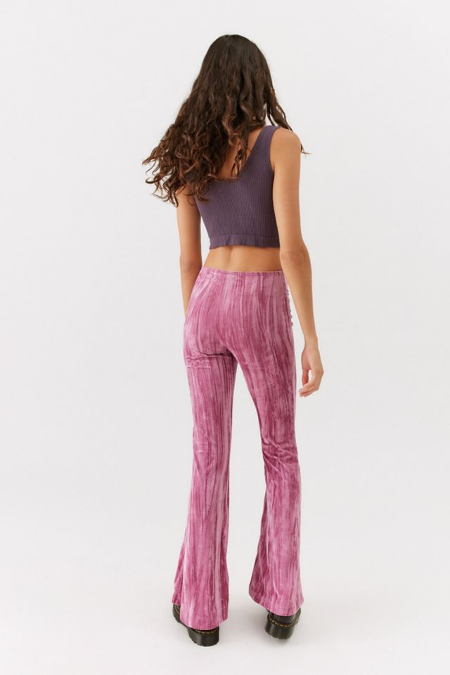 Apolonia Velvet Flare Pants #1