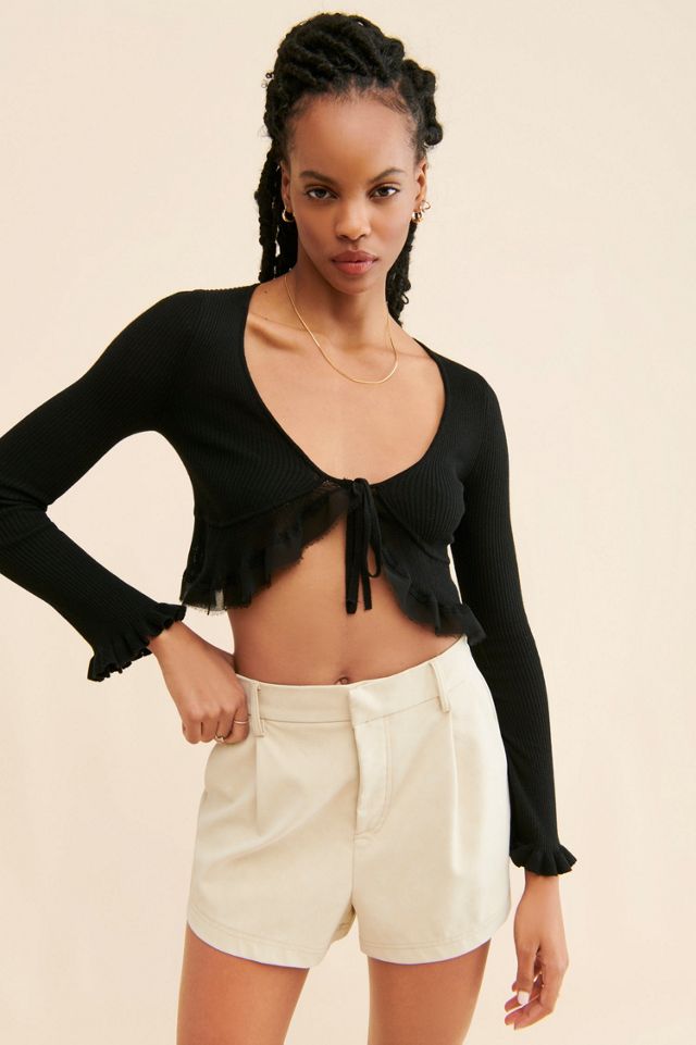 UO Maryn Tie-Front Cardigan #1
