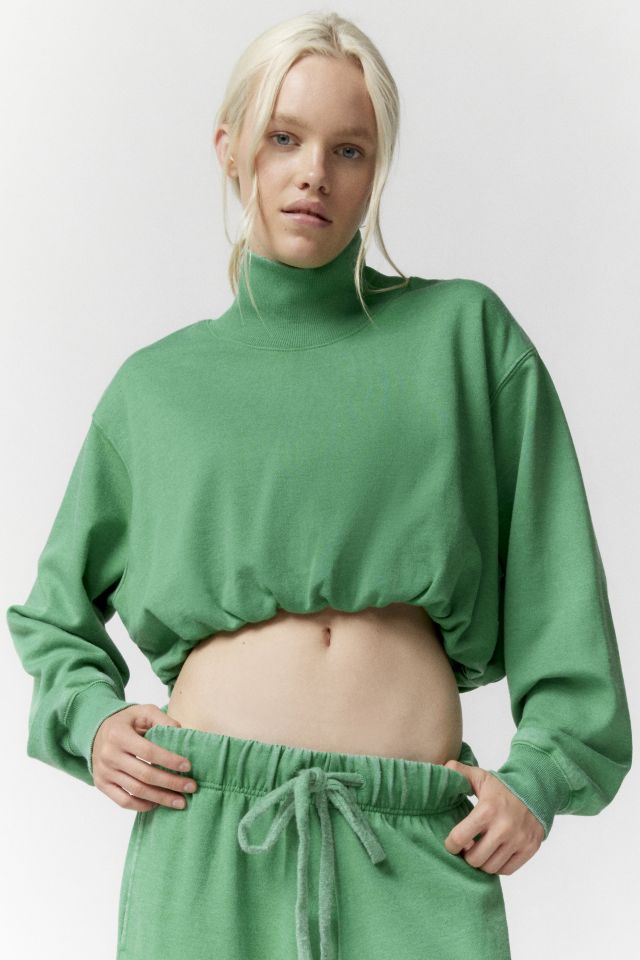 Tommy cropped clearance sweatshirt