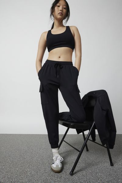 SPLITS59 JOGGER CARGO PANT IN BLACK, WOMEN'S AT URBAN OUTFITTERS