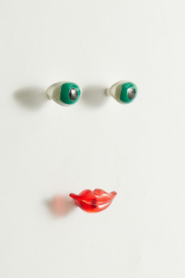 Face Wall Hook Set - Set Of 3 #3