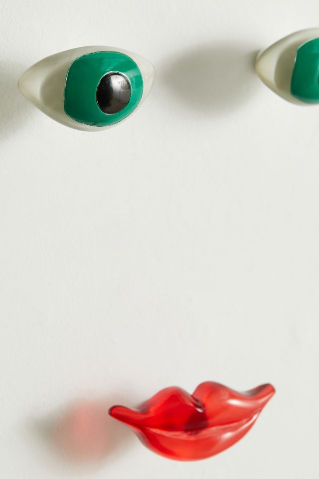 Face Wall Hook Set - Set Of 3 | Urban Outfitters