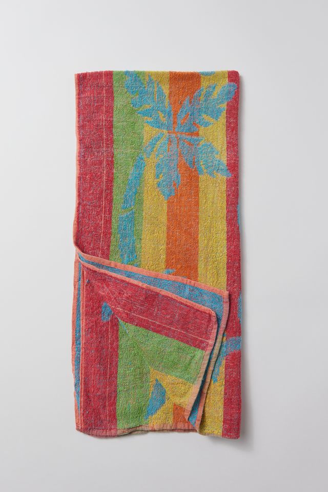Serviette de plage imprimée vintage Urban Renewal #1