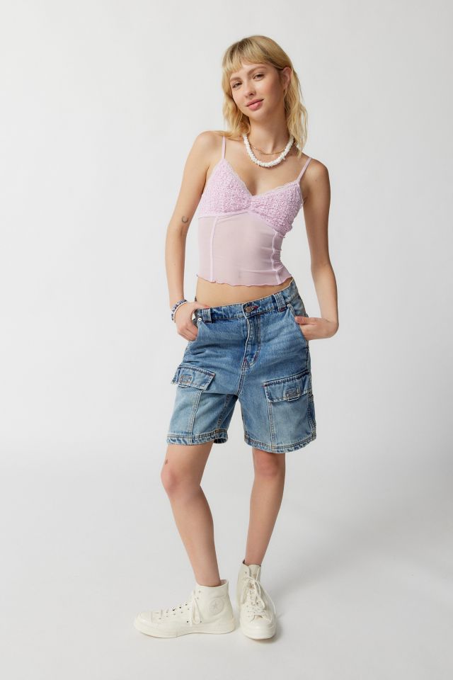 Out From Under Lovella Sheer Lace Cami  Urban Outfitters Mexico -  Clothing, Music, Home & Accessories