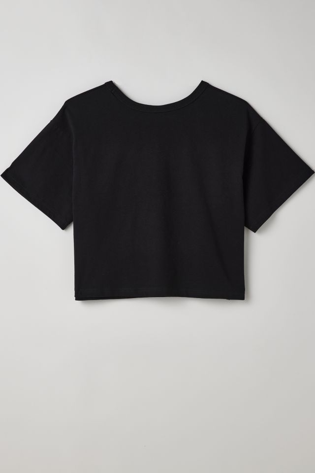 Black champion clearance crop top