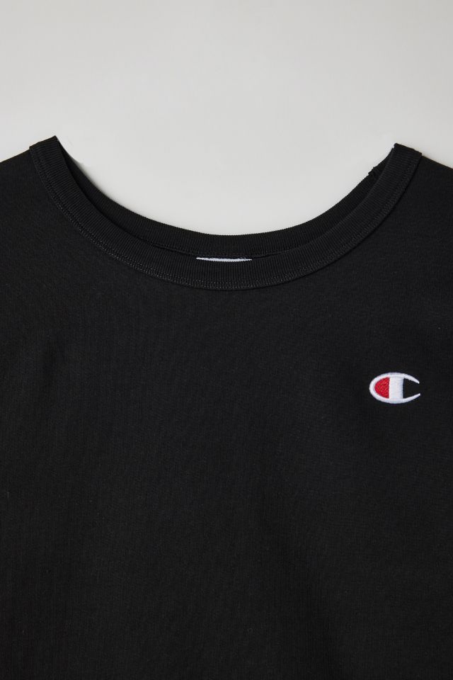 Champion t shirt women's urban outfitters online