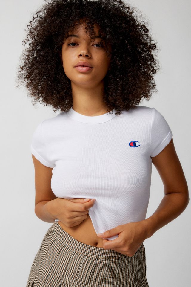 Champion crop best sale top and skirt