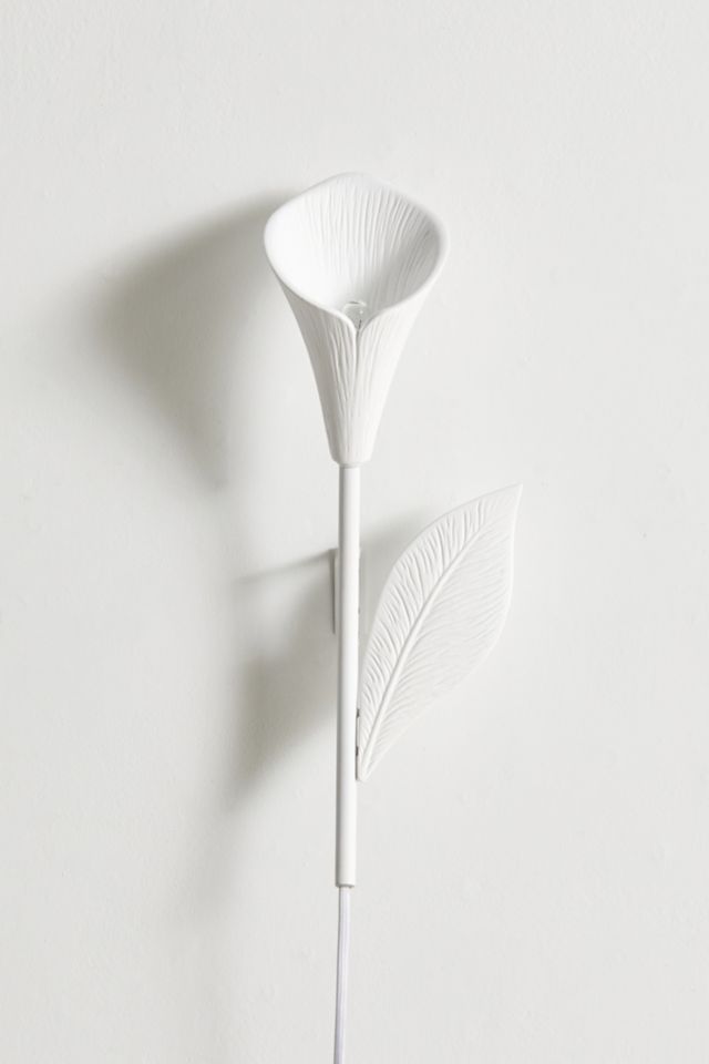 Calla Lily Shaped Sconce #4