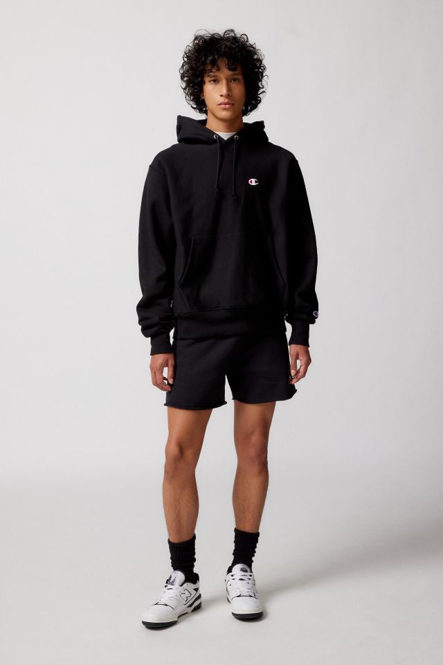 Urban outfitters cheap black champion hoodie