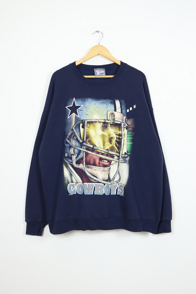 Sweat-shirt Vintage Dallas Cowboys 1995 - Logo 7 - Taille Grande - Neuf Avec étiquettes