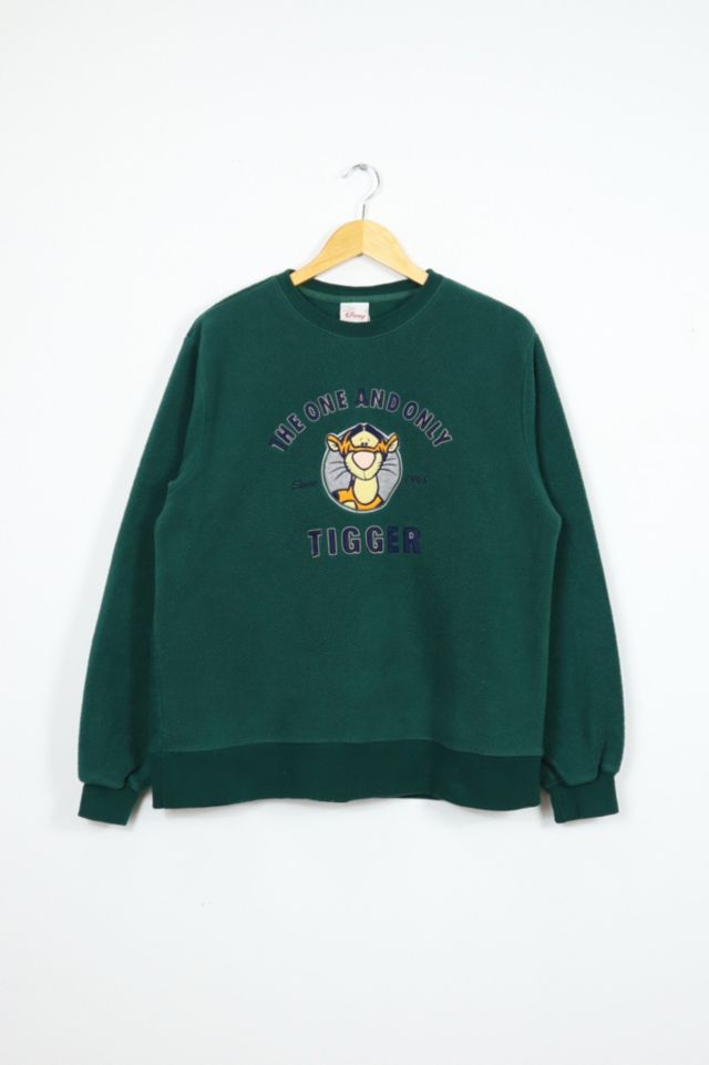 Vintage Tigger Fleece Crewneck | Urban Outfitters