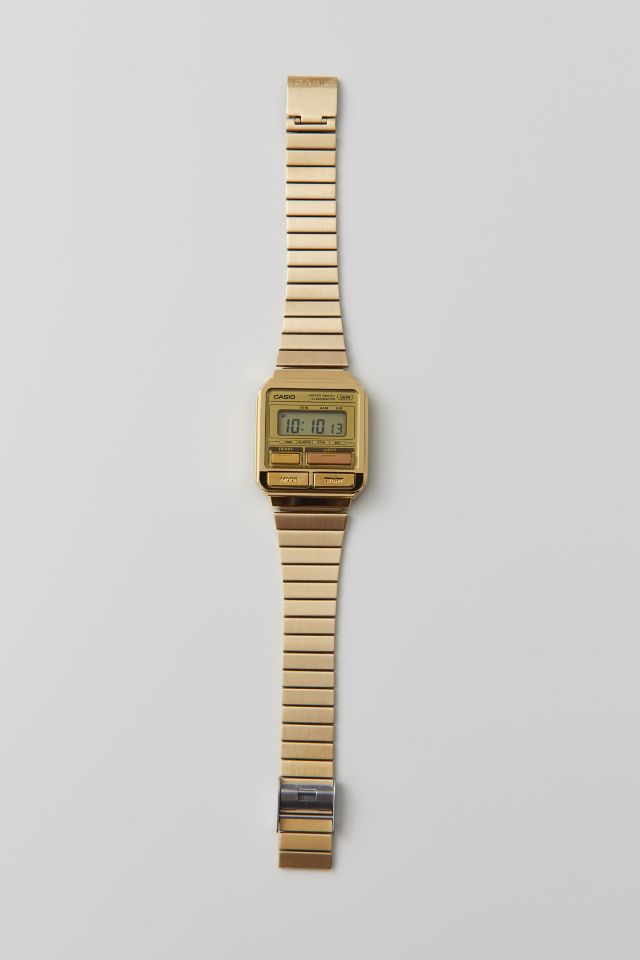 Casio real gold discount watch