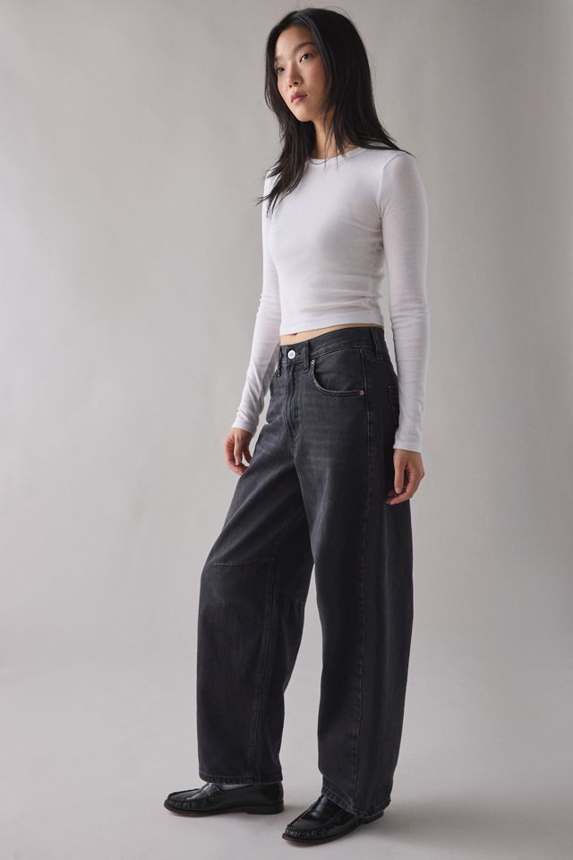 BDG Logan Buckle Baggy Barrel Jeans #4