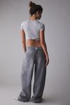 BDG Logan Buckle Baggy Barrel Jean