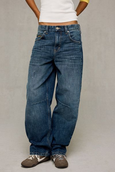 BDG Logan Buckle Baggy Barrel Jeans