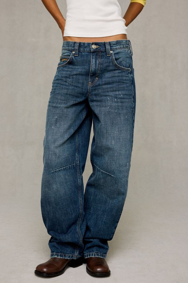 BDG Logan Buckle Baggy Barrel Jeans #1