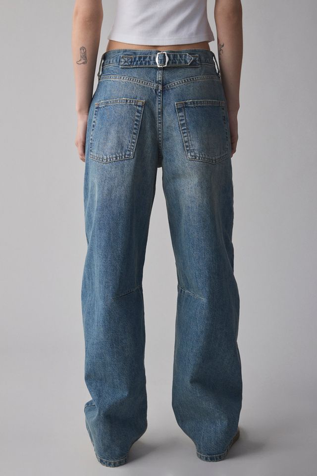 Jeans baggy à jambe fuselée Logan à boucle BDG #5