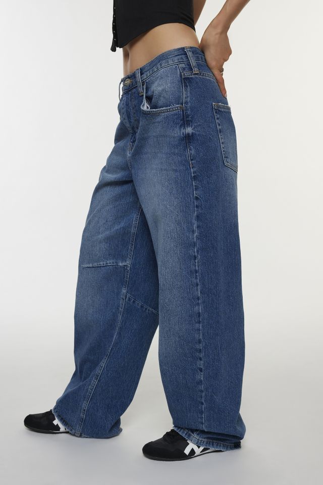 BDG Logan Buckle Baggy Boyfriend Jean | Urban Outfitters