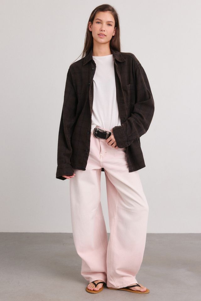 BDG Logan Buckle Baggy Barrel Jeans #1