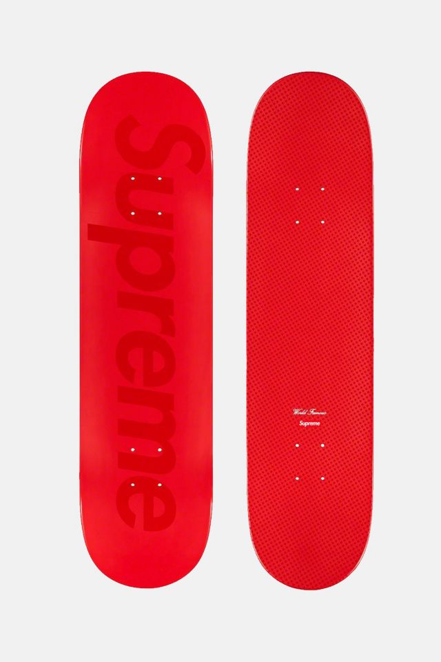 Supreme box shop logo skateboard