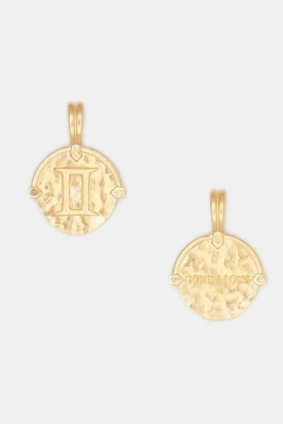 Deux Lions Jewelry Gold Apollo Zodiac Necklace Combo In Gemini, Men's At Urban Outfitters