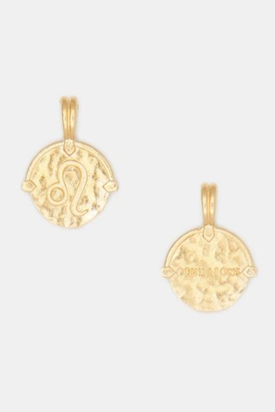 Deux Lions Jewelry Gold Apollo Zodiac Necklace Combo In Leo, Men's At Urban Outfitters