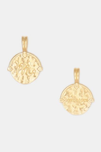 Deux Lions Jewelry Gold Apollo Zodiac Necklace Combo In Scorpio, Men's At Urban Outfitters