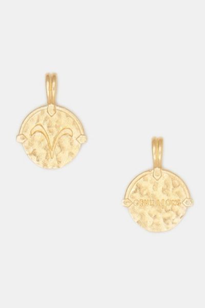 Deux Lions Jewelry Gold Apollo Zodiac Necklace Combo In Aries, Men's At Urban Outfitters