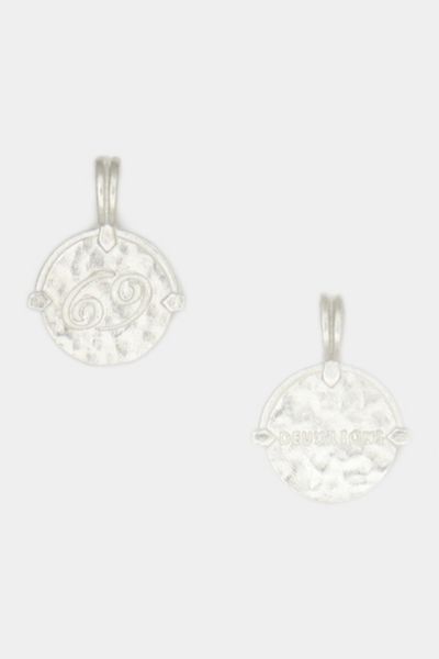Deux Lions Jewelry Silver Apollo Zodiac Necklace Combo In Cancer, Men's At Urban Outfitters
