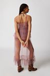 uo anderson sheer ruffle midi dress UO Sherry Sheer Midi Dress