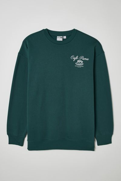 Puma Caf Puma Crew Neck Sweatshirt Urban Outfitters