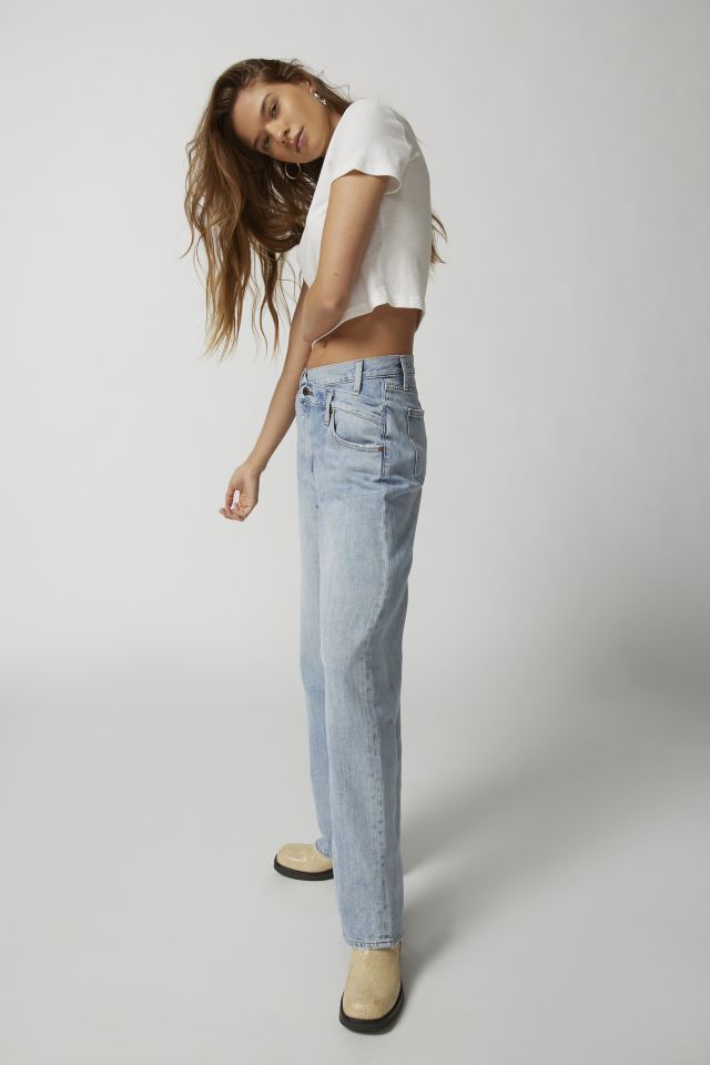 Pistola Bobbie Crossover Straight-Leg Jean - Nelson #4
