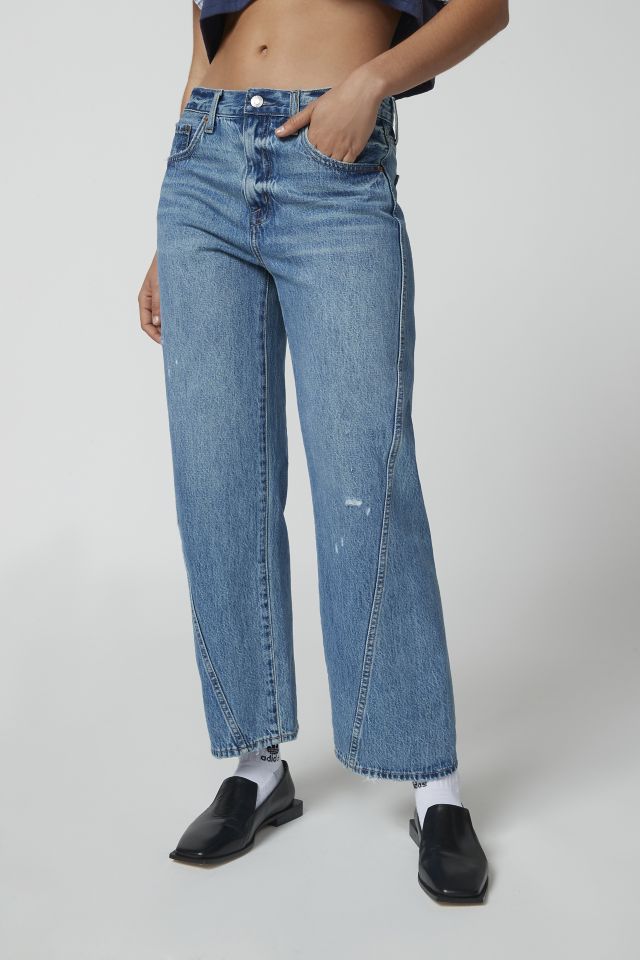 Pistola Bobbie Straight-Leg Ankle Jean - Coastline | Urban Outfitters