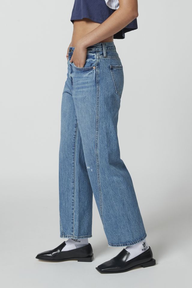 Pistola Bobbie Straight-Leg Ankle Jean - Coastline #2