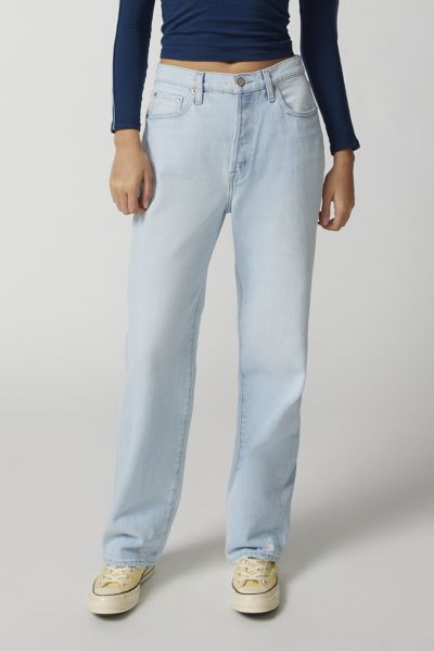 PISTOLA CASSIE HIGH-WAISTED STRAIGHT JEAN - MALIBU VINTAGE IN LIGHT BLUE, WOMEN'S AT URBAN OUTFITTERS